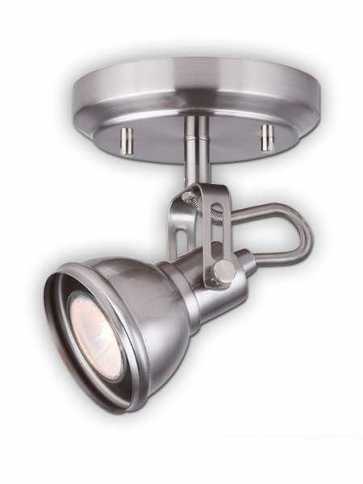 canarm polo 1 light brushed nickel fixture icw622a01bn10
