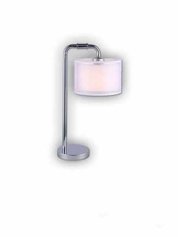 canarm porter 1 light chrome table lamp itl588a22ch