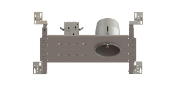 Evolution LED 3.5 in IC Air Tight New Construction Housing for GU10 LED Lamp NW3000T-LED by Contrast Lighting