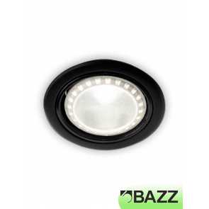 bazz 410 series 11w led recessed exterior light black 410l11b