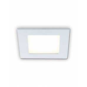 bazz ledslim low-profile 11w led square recessed light white slmsq4w