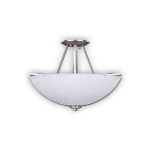 new yorker brushed pewter semi flush isf256a03bpt