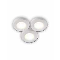 Bazz 3 Pack LED Pucks for Under-Cabinet 6W Soft White U00063WH